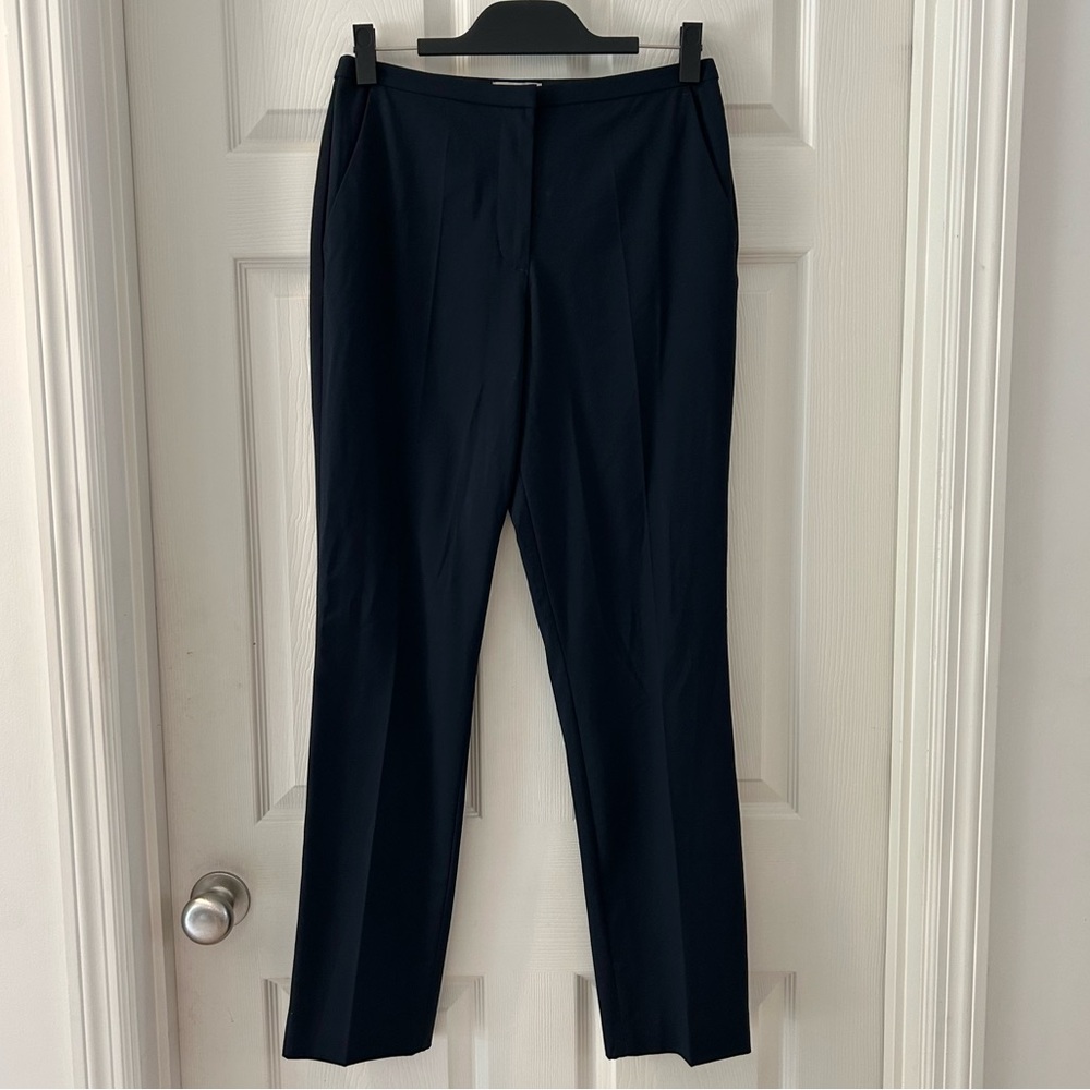 H&M Pleated Slim Leg Slacks Work Wear Career Wear Office Business Casual